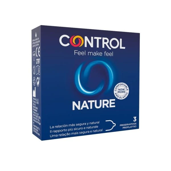 Control Condoms Condooms Adapta Nature 3 stuks transparant