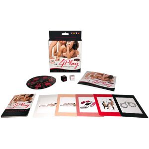 Kheper Games 4play-Spelset met Sex-Spinner en Voorspeeldobbelstenen Kheper Games 4play-Spelset met Sex-Spinner en Voorspeeldobbelstenen - Afbeelding 1