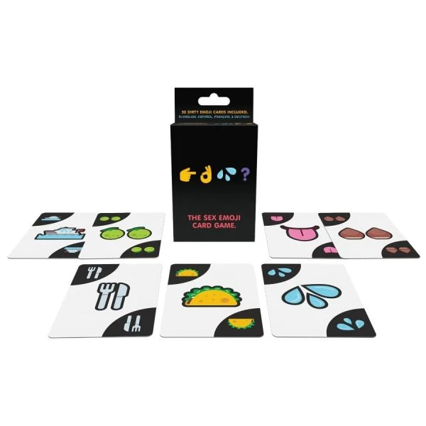 img_86108_2503efcdc92e2fc997f8e9a2f2c97203_1.jpg Kheper Games DTF Sex Emojis Kartenspiel für freche Sexting-Fantasien