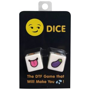 Kheper Games DTF-Sex-Emojis-Würfel Partyspiel Kheper Games DTF-Sex-Emojis-Würfel Partyspiel - Afbeelding 1