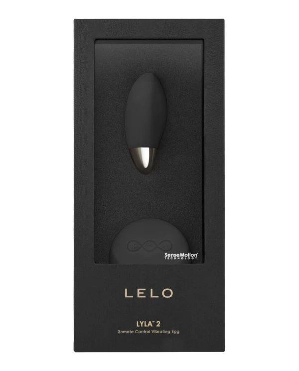 Lelo Lyla 2 Insignia Design Edition Vibrator-ei met afstandsbediening zwart Lelo Lyla 2 Insignia Design Edition Vibrator-ei met afstandsbediening zwart