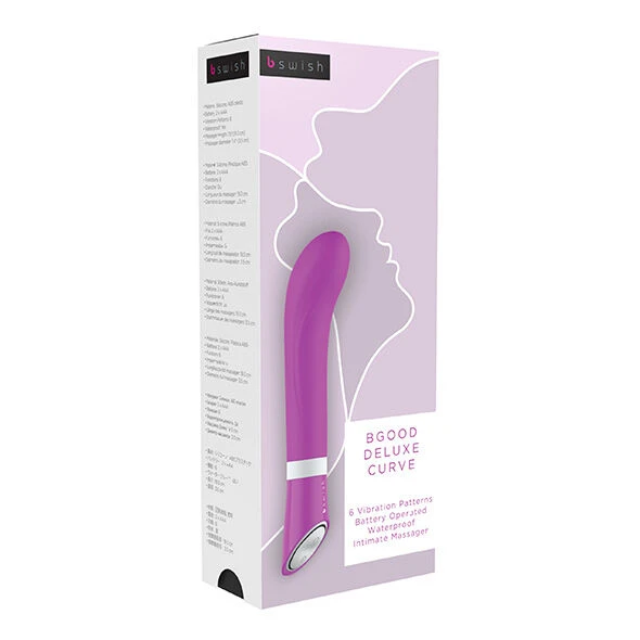 B Swish B Good Deluxe Curve Vibrator Flieder