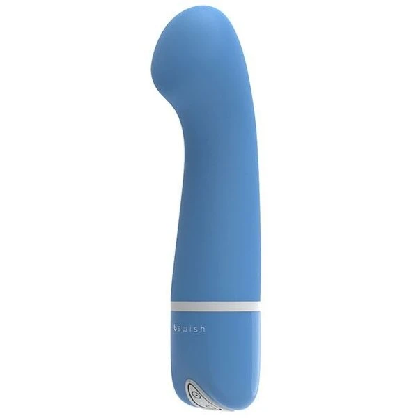 B Swish Bdesired Deluxe Curve Vibrator mit G-Punkt-Spitze Lagoon Blue B Swish Bdesired Deluxe Curve Vibrator mit G-Punkt-Spitze Lagoon Blue