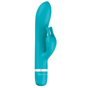 B Swish Bwild Classic Bunny Vibrator mit Klitorisreizer, Jadegrün