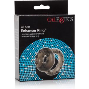 Calexotics ALL Star Enhancer Ring Dubbele ring voor penis en balzak Calexotics ALL Star Enhancer Ring Dubbele ring voor penis en balzak - Afbeelding 4