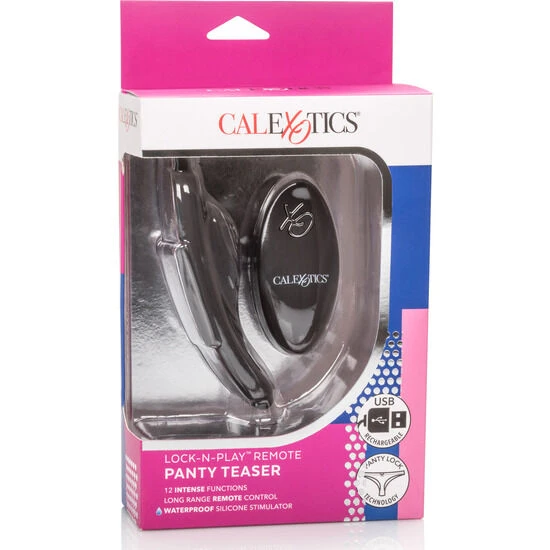 Calexotics XO Remote Lock N Play Panty Teaser Vibrationskugel Calexotics XO Remote Lock N Play Panty Teaser Vibrationskugel