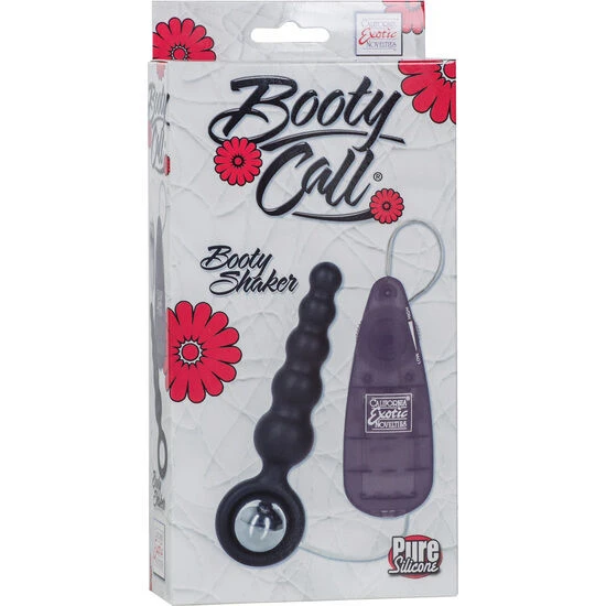Calexotics Booty Call Booty Shaker Anale vibrator met afstandsbediening, Zwart