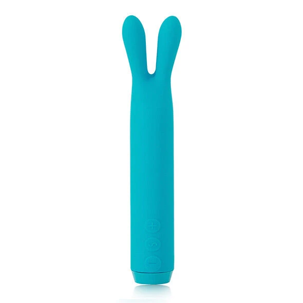 JE Joue Bullet Rabbit Minivibrator met clitoris-oortjes, teal