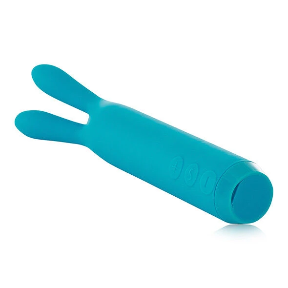 JE Joue Bullet Rabbit Minivibrator met clitoris-oortjes, teal