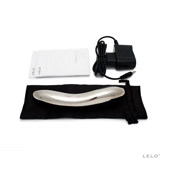 Lelo Inez Edelstahl-Auflegevibrator luxuriös
