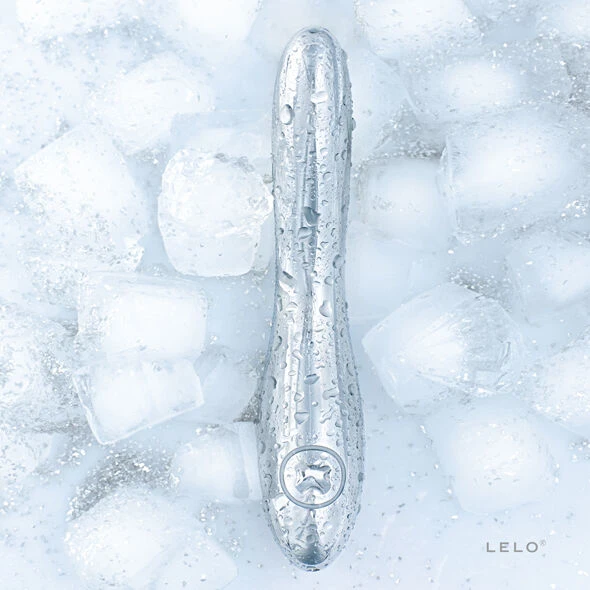 Lelo Inez Edelstahl-Auflegevibrator luxuriös