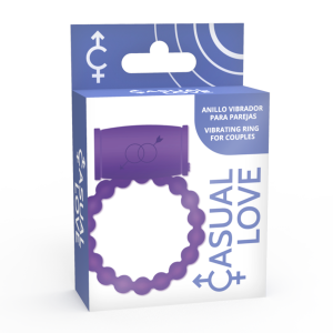 Casual Love Vibratorring 25 Paar Violett met clitorisstimulatie Casual Love Vibratorring 25 Paar Violett met clitorisstimulatie - Afbeelding 4