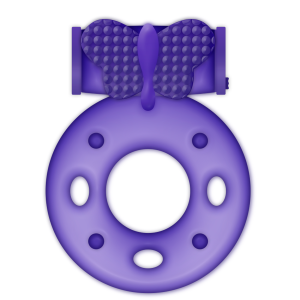 Casual Love Penisring met Clitorisstimulator 32 Lilac Casual Love Penisring met Clitorisstimulator 32 Lilac - Afbeelding 2