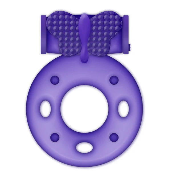 Casual Love Penisring met Clitorisstimulator 32 Lilac