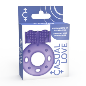 Casual Love Penisring met Clitorisstimulator 32 Lilac Casual Love Penisring met Clitorisstimulator 32 Lilac - Afbeelding 4