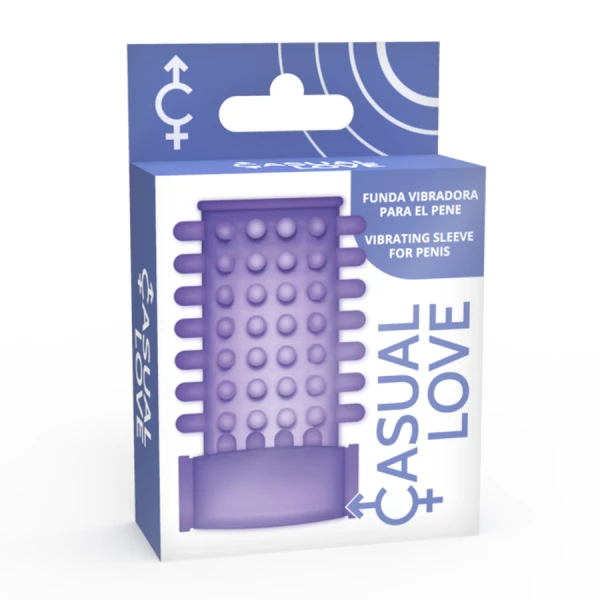 Casual Love Vibrator-Penishuls Ring Lilac