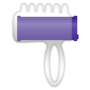 Casual Love Finger Vibrator Lilac met TPR en bellenstructuur Casual Love Finger Vibrator Lilac met TPR en bellenstructuur - Afbeelding 2