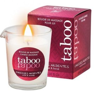 RUF Taboo-Massagekaars voor HEM met Ardentes-varenaroma RUF Taboo-Massagekaars voor HEM met Ardentes-varenaroma - Afbeelding 1