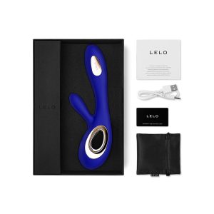 Lelo Soraya Wave Vibrator Rabbit met WaveMotion-technologie, Middernachtblauw Lelo Soraya Wave Vibrator Rabbit met WaveMotion-technologie, Middernachtblauw - Afbeelding 3