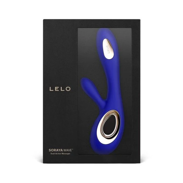 Lelo Soraya Wave Vibrator Rabbit met WaveMotion-technologie, Middernachtblauw Lelo Soraya Wave Vibrator Rabbit met WaveMotion-technologie, Middernachtblauw