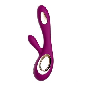 Lelo Soraya Wave Vibrator Rabbit Deep Rose – G-punt- en clitorisstimulator Lelo Soraya Wave Vibrator Rabbit Deep Rose – G-punt- en clitorisstimulator - Afbeelding 2