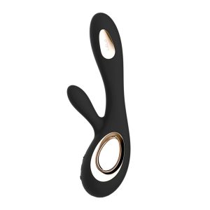 Lelo Soraya Wave Vibrator Konijn met WaveMotion-technologie Zwart Lelo Soraya Wave Vibrator Konijn met WaveMotion-technologie Zwart - Afbeelding 2
