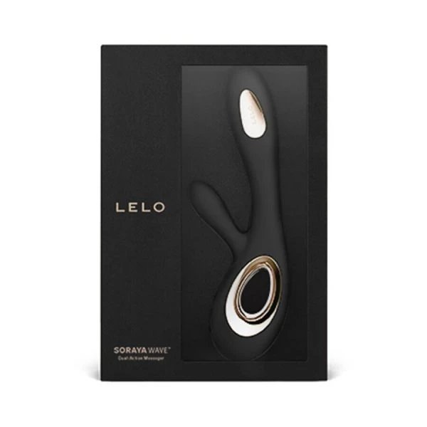 Lelo Soraya Wave Vibrator Konijn met WaveMotion-technologie Zwart