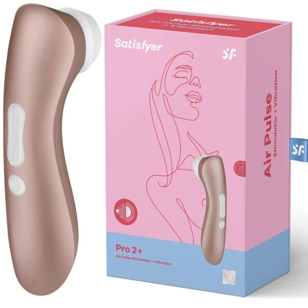 Satisfyer Pro 2 Vibration opgelegde vibrator met 11 programma's