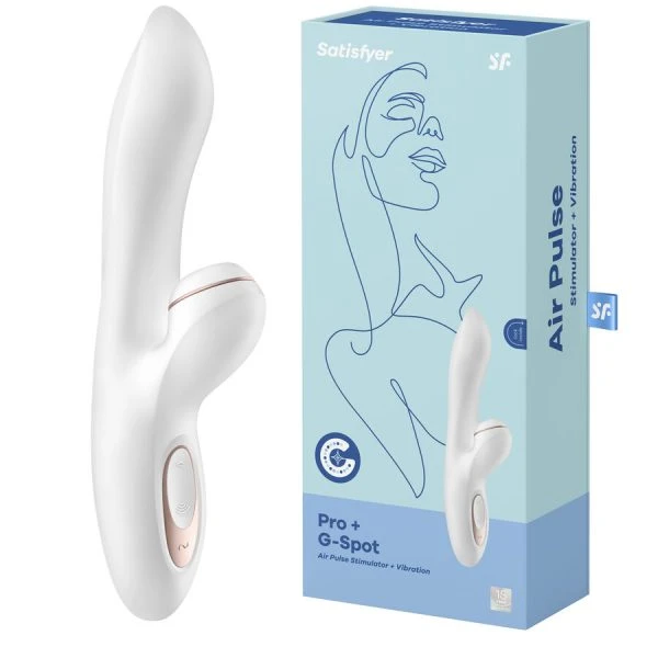 Satisfyer Pro G-Spot Rabbit 2020 Edition Opgelijkvibrator met Drukwellen