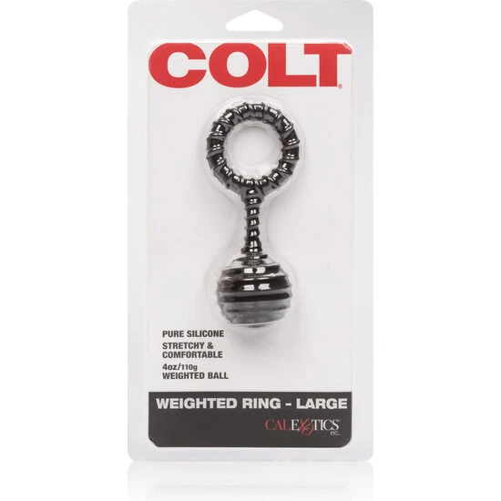 Calexotics Colt Gewogen Penisring van Silicone, 3 cm Diameter