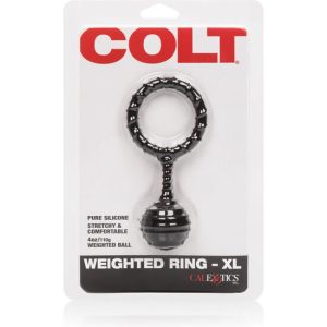 Calexotics Colt Gewogen Penisring XL van siliconen Calexotics Colt Gewogen Penisring XL van siliconen - Afbeelding 3