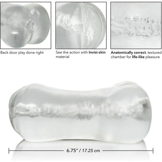Calexotics Masturbator Stroke It mit Vibration, 16,5 x 9,5 cm