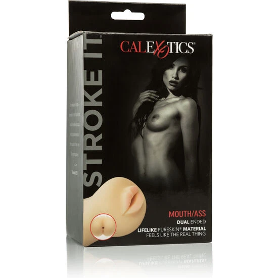 Calexotics Masturbator Stroke It mit Vibration, 16,5 x 9,5 cm Calexotics Masturbator Stroke It mit Vibration, 16,5 x 9,5 cm