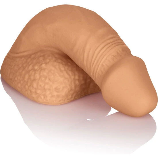 Calexotics Silikon-Packer-Penis 10,25 x 3,75 cm Karamell