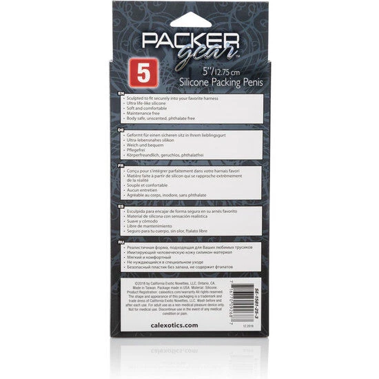 Calexotics Silikon-Packer-Penis 10,25 x 3,75 cm Karamell
