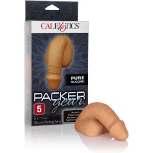 Calexotics Silikon-Packer-Penis 10,25 x 3,75 cm Karamell Calexotics Silikon-Packer-Penis 10,25 x 3,75 cm Karamell - Afbeelding 5