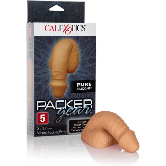 Calexotics Silikon-Packer-Penis 10,25 x 3,75 cm Karamell