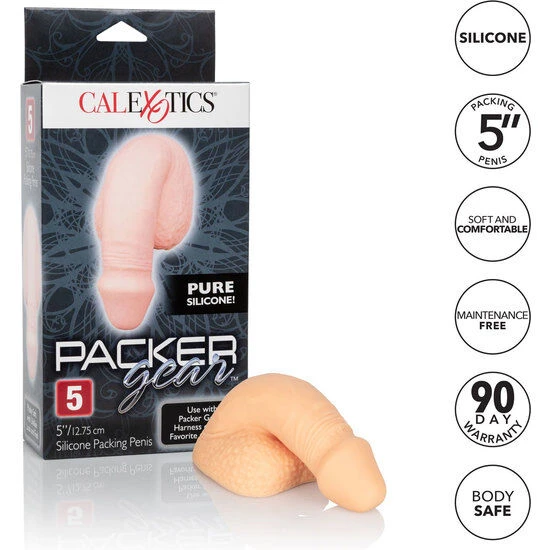 Calexotics Silikon-Dildo Packing Penis von Packer Gear, weich und flexibel