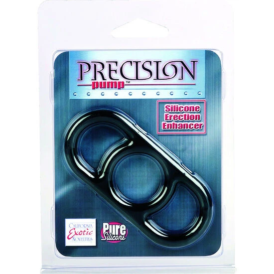 Calexotics Precision Pump Enhancer Penisring van siliconen zwart