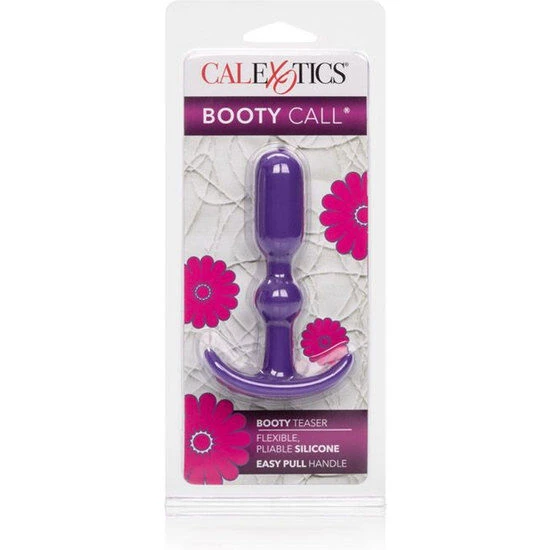 Calexotics Booty Call Anaalplug met Parelrand, Blauw