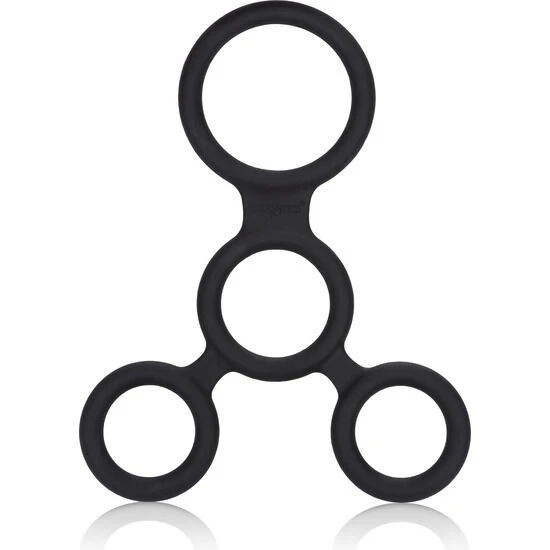 Calexotics Penisring-set met erectieondersteuning, drie elastische ringen