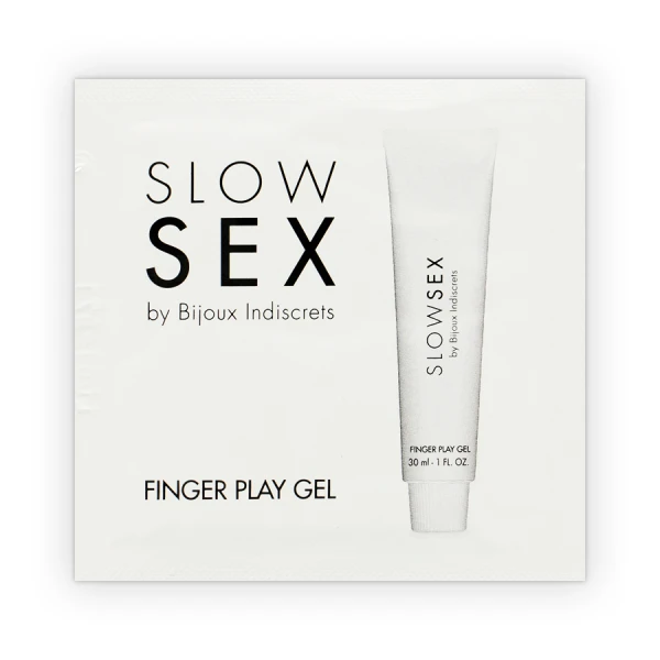 Bijoux Slow SEX Massagegel met vingerspel Enkele dosis Kokosaroma