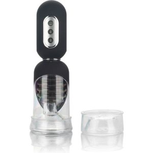 Calexotics Penispumpe Get Hard Head Pump Set mit Vibration und Saugfunktion – Bild 1