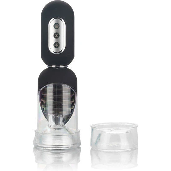 Calexotics Penispumpe Get Hard Head Pump Set mit Vibration und Saugfunktion