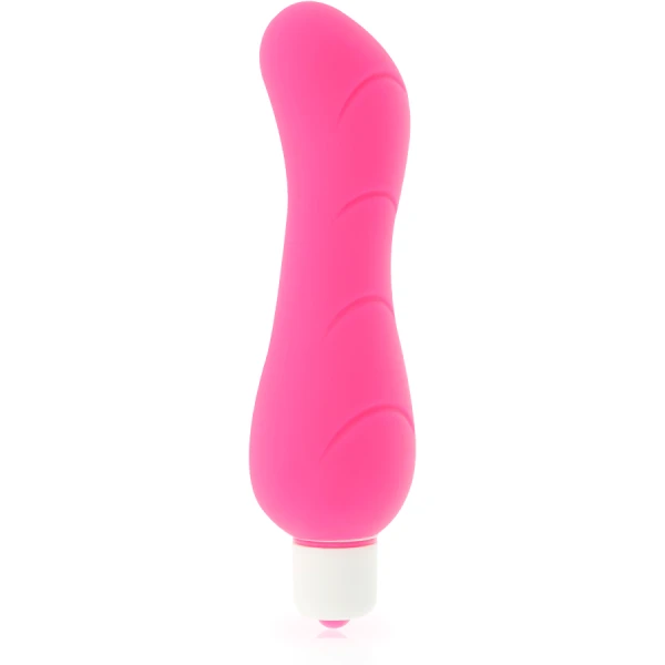 Dolce Vita G-Punt Vibrator van zijdezacht siliconen, roze