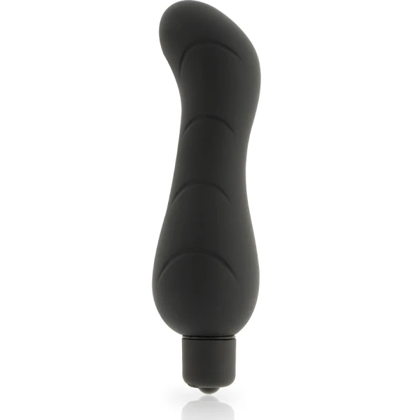 Dolce Vita G-Punkt Vibrator Black Silicone mit abnehmbarer Hülle