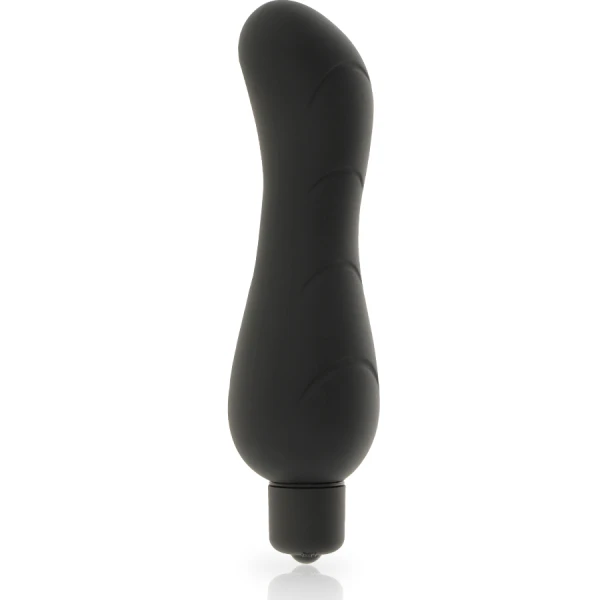 Dolce Vita G-Punkt Vibrator Black Silicone mit abnehmbarer Hülle
