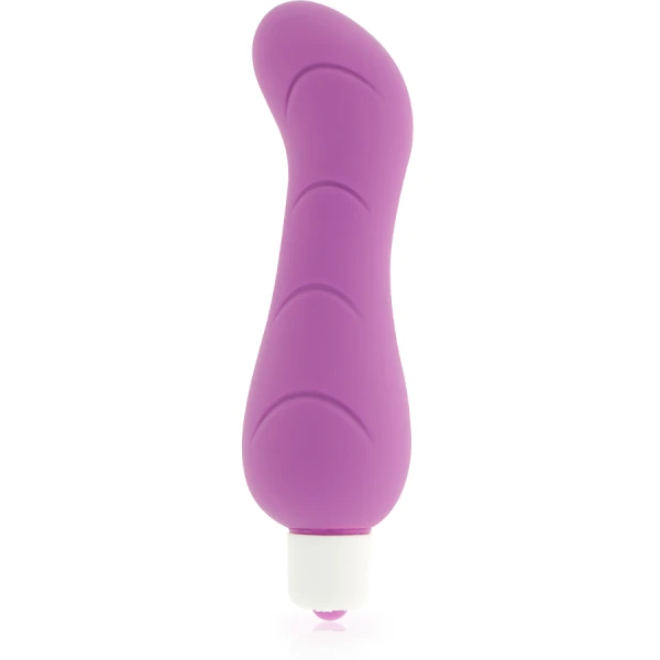 Dolce Vita G-Punkt Vibrator Purple Silicone met afneembare hoes