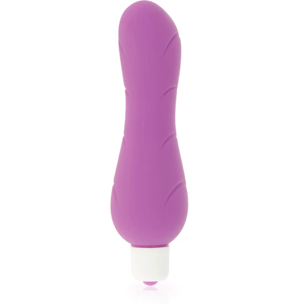 Dolce Vita G-Punkt Vibrator Purple Silicone met afneembare hoes