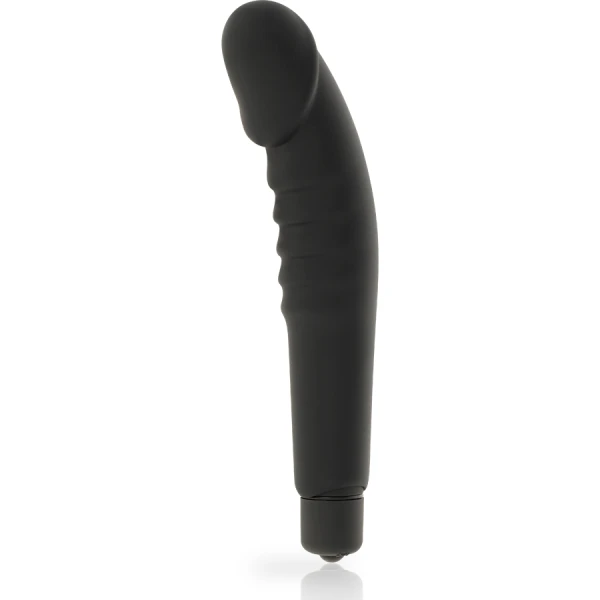 Dolce Vita Realistic Pleasure Vibrator met siliconen hoes zwart Dolce Vita Realistic Pleasure Vibrator met siliconen hoes zwart